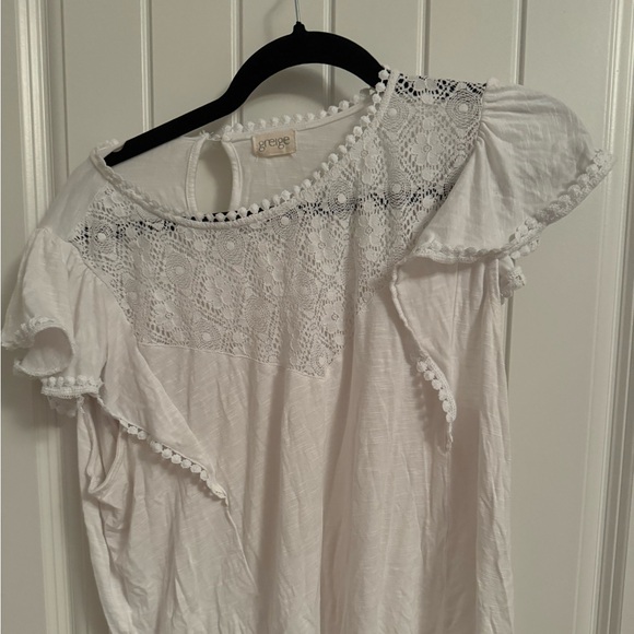 White top by Greige size XL Made in China - Picture 1 of 6